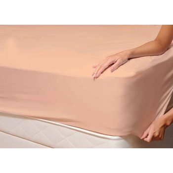 Image 1 of Дилиос Долен чаршаф с ластик 90/200/25 см праскова трико