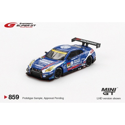 MINI GT Nissan GT-R NISMO GT3 56 REALIZE NISSAN MECHANIC CHALLENGE GT-R 2023 SUPER GT S 1:64