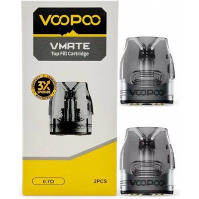 VooPoo Vmate V3 Top Fill cartridge 2 ks 0,7 ohm