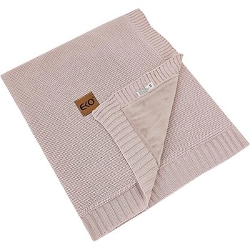 Eko deka bambusová s velúrovou podšívkou Rose Pink