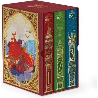 Harry Potter 1-3 Box Set: MinaLima Edition – Zboží Dáma