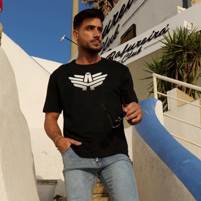 Iron Aesthetics Pánske športové tričko Break čierne
