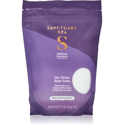 Sanctuary Spa Wellness сол за баня с успокояващ ефект 500 гр