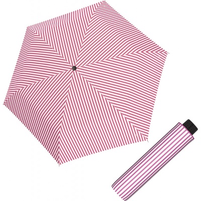 DOPPLER Fiber Havanna Sailing Day Pink - dámský skládací deštník bílá 7223165SD03