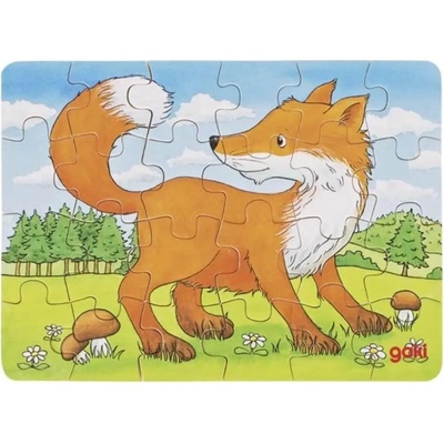 Goki Lesní zvířátka Liška 24 dílků