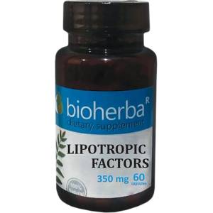 Bioherba Lipotropic Factors 350 mg [100 капсули]