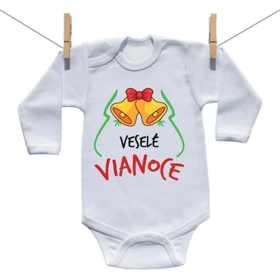 Boodyy Body s dlhým rukávom Veselé Vianoce