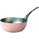 De BUYER Hlboká medená panvica na indukciu 24 cm