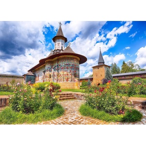 Enjoy - Puzzle Sucevita Monastery, Suceava - 1 000 piese