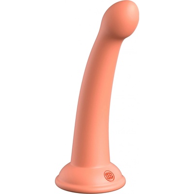 Pipedream Dillio Platinum Secret Explorer 6" Platinum Silicone Dildo Orange