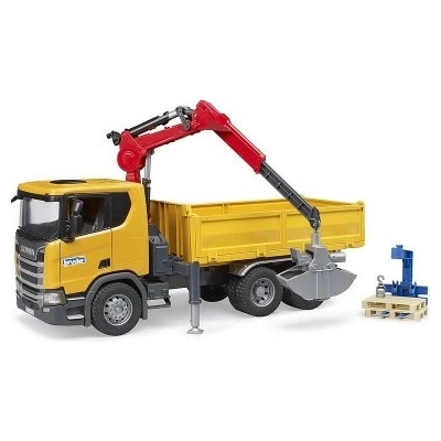 Bruder Nákladné auto SCANIA Super 560R - valník hydraulická ruka