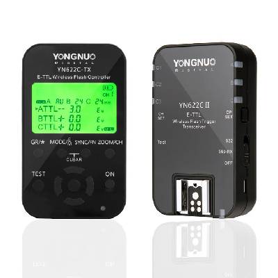 YONGNUO Řídící jednotka s TTL přijímačem Yongnuo YN-622C-TX a YN622C II pro Canon