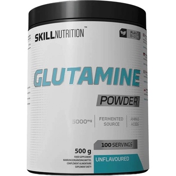 Skill Nutrition Glutamine Powder, 500 Grams