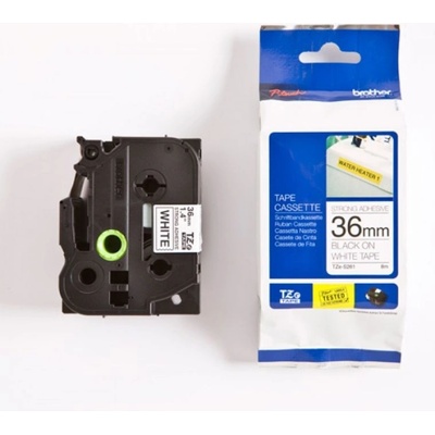 Brother Консуматив Brother TZe-S261 Tape, Black on White, Adhesive, 36mm, 8m (TZES261)