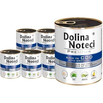 Dolina Noteci Премиум треска с броколи 12x800 г