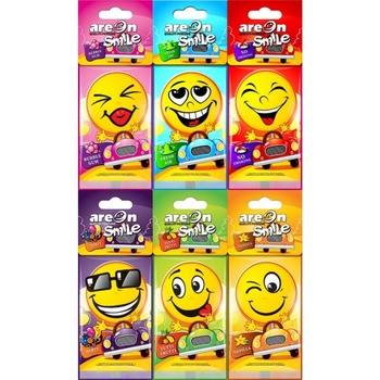 Areon Smile Ароматизатор за кола - Tutti Frutti (956)