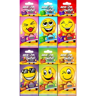 Areon Smile Ароматизатор за кола - Tutti Frutti (956)