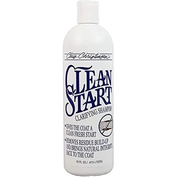 Image 1 of Chris Christensen Clean Start Clarifying Shampooo почистващ шампоан за всички породи и видове козина за кучета и котки 473ml концентрат 1: 4