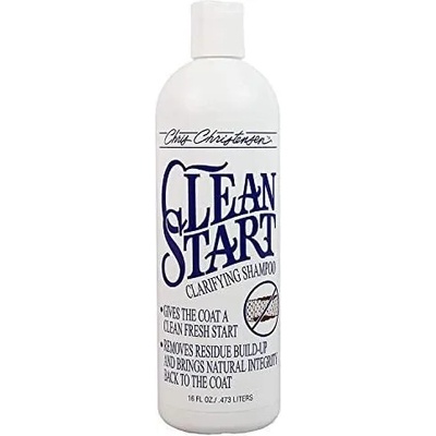 Chris Christensen Clean Start Shampoo - почистващ шампоан подходящ за породи като йоркширски териер 473 мл