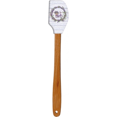 ALVARAK Stěrka kuchyňská 21 cm, silikon/dřevo, věnec/kolo
