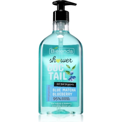 Bielenda Shower Coctail Blue Matcha + Blueberry енергизиращ душ-гел с антиоксидантен ефект 400ml
