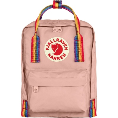 Fjällräven Дневна раница Fjällräven Kånken Rainbow Mini 7 Daypack - Chalk Rose / Rainbow - размер One Size (502-3915-1411)