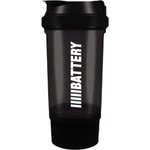 Battery Shaker Plus [550 мл] Черен