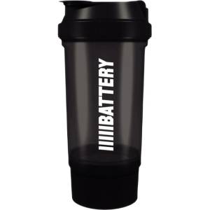 Battery Shaker Plus [550 мл] Черен