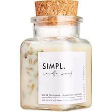 SIMPL. Candle soul Pivoňka a pampeliška 175 ml