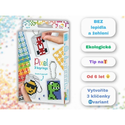 PixelHOBBY Medailon set kluci