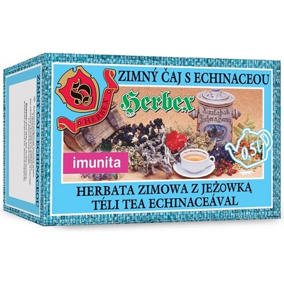 Herbex ZIMNÝ čaj S ECHINACEOU bylinný čaj 20 x 3 g