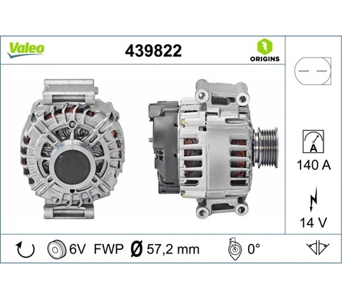 generátor VALEO 439822