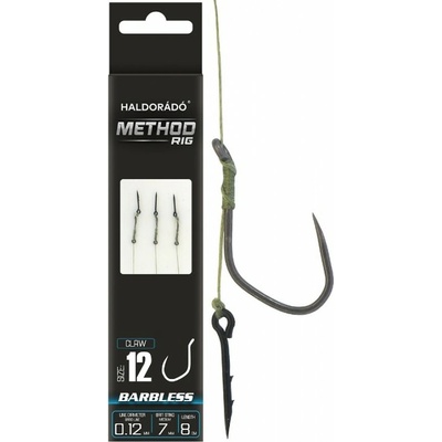 Haldorádó Method Rig 01 Braid 7 mm / Claw 12 Barbless