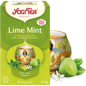 YOGI TEA | Lime Mint - 17 пакетчета чай