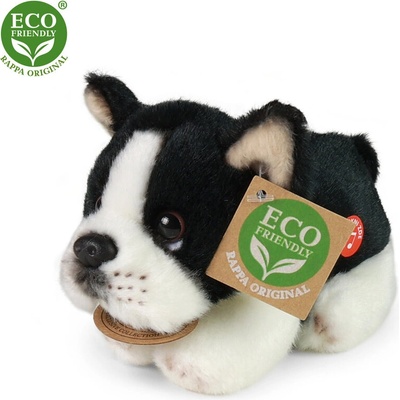 Rappa Плюшено Кученце Френски булдог, със звук, 15 см, серия Еко приятели (450318-1)