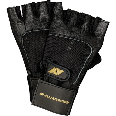 AllNutrition Training Gloves with Wristwraps | Black L
