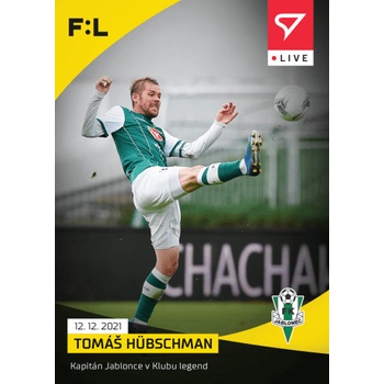 Sportzoo Futbalové karty Fortuna Liga 2021 22 L 079 Tomáš Hübschman