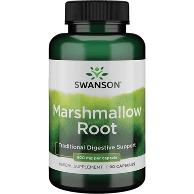Swanson Marshmallow Root, 500 mg, 90 капсули, Swanson (SW1108)
