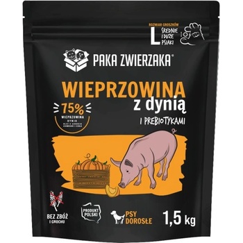 Paka Zwierzaka - Суха храна SH Свинско с тиква "L" 1, 5 кг