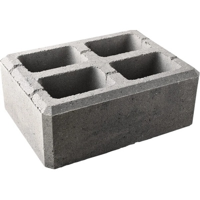 Tvárnice plotová sloupková DITON VISO melír přírodní 300×400×150 mm