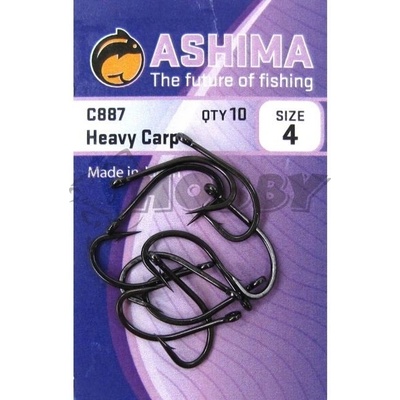 Ashima C887 Heavy Carp veľ.8 10 ks