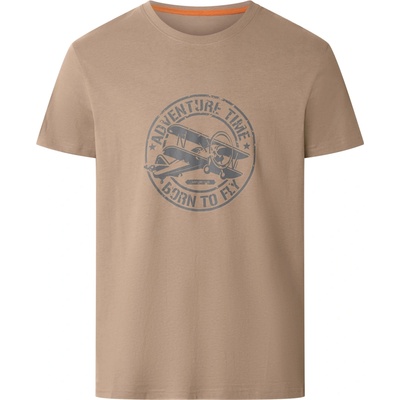 esmara Men Pánské triko béžová – Zboží Mobilmania