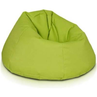 TiaHome sedací vak koule Maxi polyester limetková
