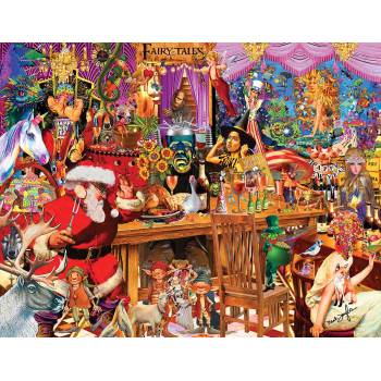 Image 1 of SunsOut - Puzzle Fairytale Collage XXL - 1 000 piese