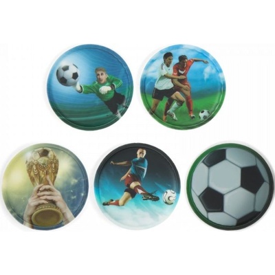 Sada ozdob na batoh Ergobag Klettie Set - Soccer