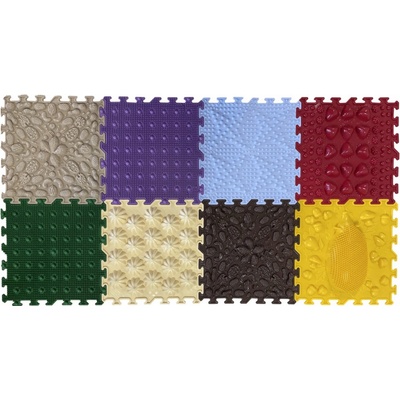 OrtoNature Masážní ortopedické podložky set 8 ks Cesta ježka