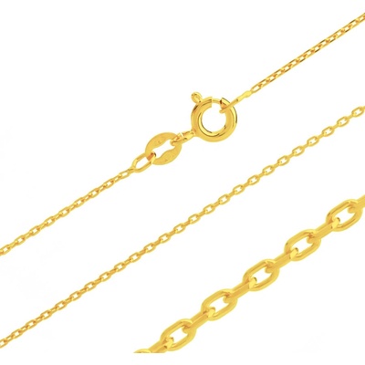 Argento Pozlacený stříbrný řetízek 15341