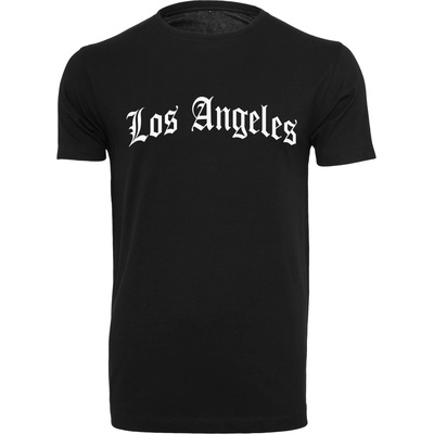 Mister Tee Тениска Los Angeles Wording Tee black XSUB-MT2505-00007 - Тъмносив, размер XXL