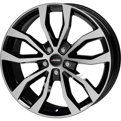 Autec Uteca 9,5x22 5x114,3 ET38 black polished