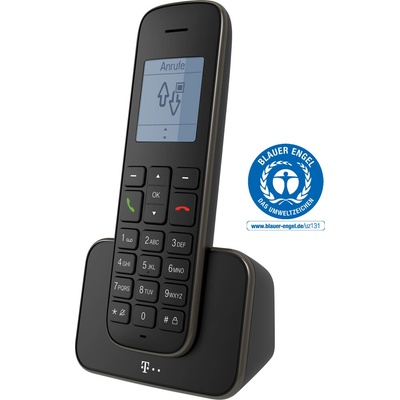 Telekom Телефон Telekom Sinus 207 DECT телефон черен (40316574)